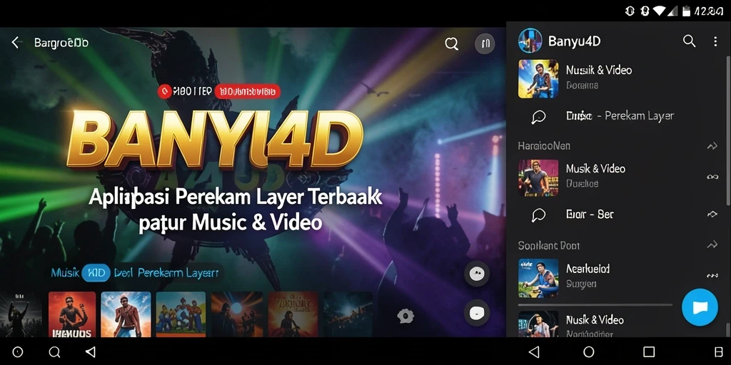 Screenshot utama BANYU4D menampilkan antarmuka yang intuitif untuk perekaman layar.