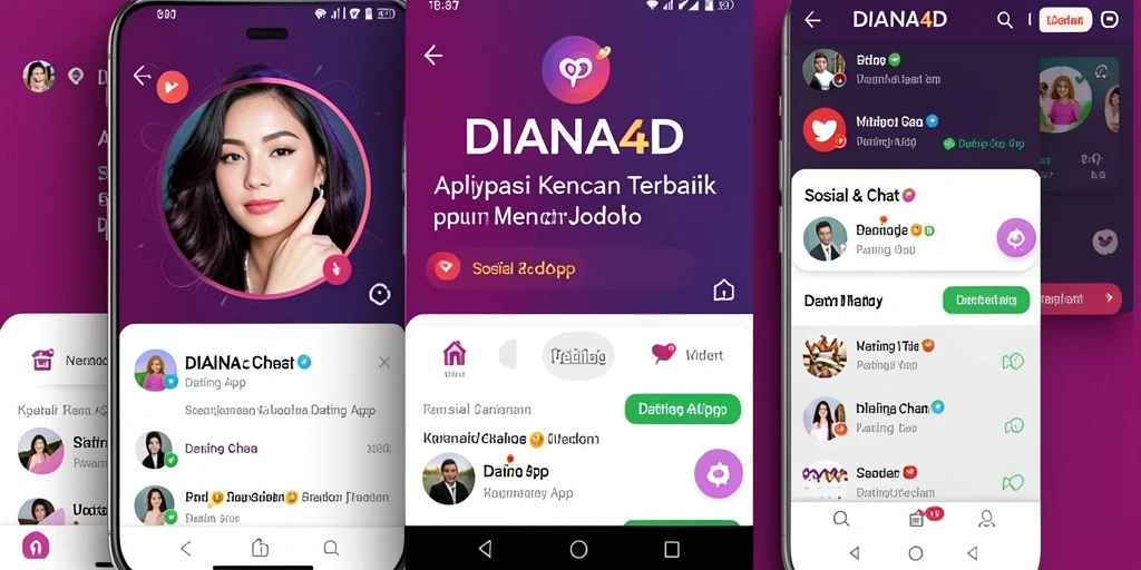 Tampilan antarmuka modern dan fungsional dari DIANA4D yang memudahkan pengguna.