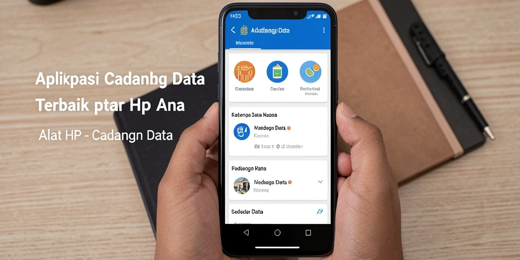 Antarmuka H03 yang sederhana untuk cadangan data yang aman.
