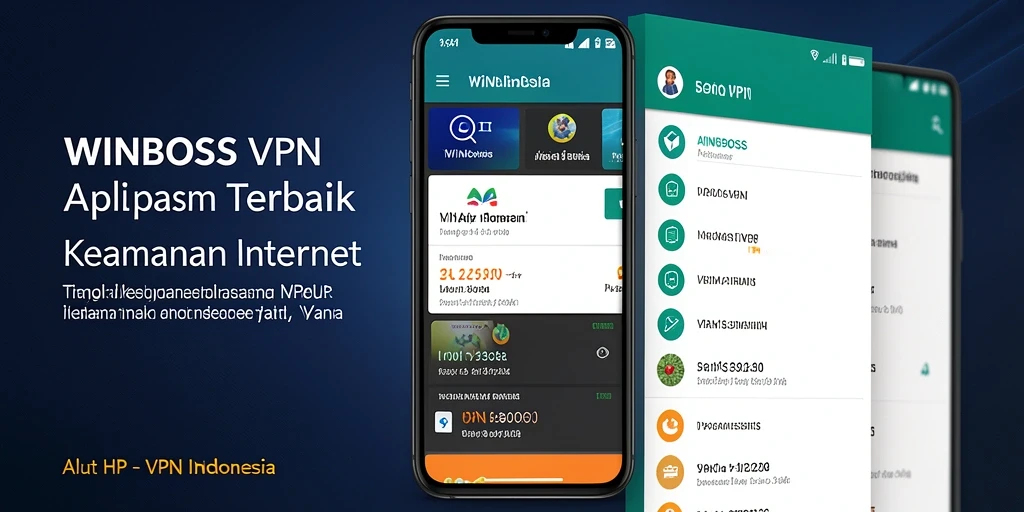 Antarmuka aplikasi WINBOSS yang aman dan mudah digunakan.