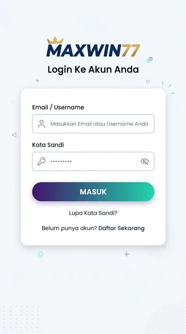 Masuk Akun maxwin77: Panduan Login untuk Pengguna Android